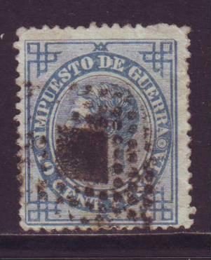 Spanje oorlogszegel nr. 6 