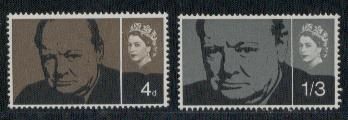 Engeland nrs:397/98 fosfor postfris