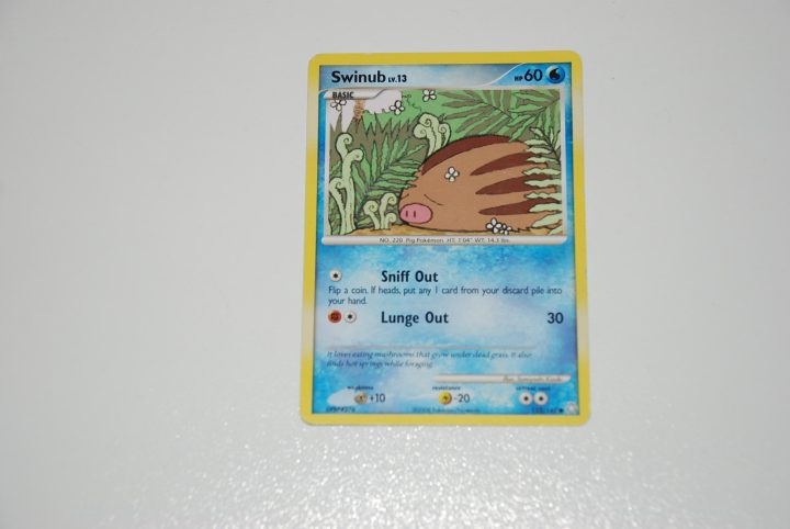 pokemon kaart swinub lv 13