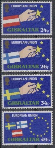Gibraltar yvertnrs: 715/18  postfris