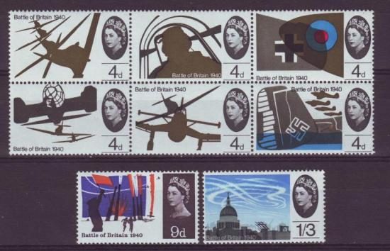 Engeland nrs. 407/14 vliegtuigen 