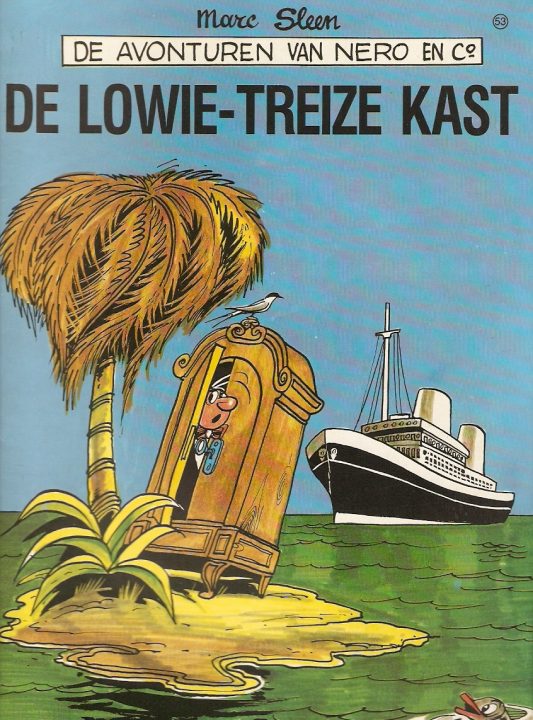 Oude nerostrip 53 De Lowie Treize kast