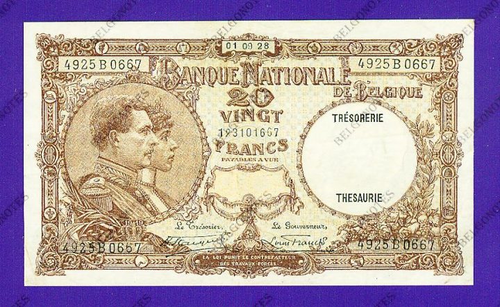 20 Francs Type '1919' *1928*Lot 1902610667