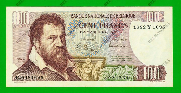 100 Francs Type Lombard 1971 * Lot 1902611695