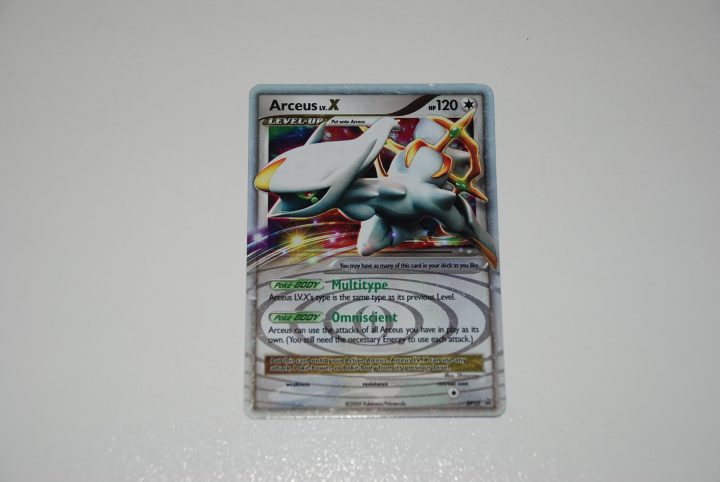 pokemon kaart arceus lv X