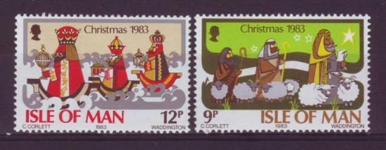 Eiland Man nrs. 239/40 kerstmis 