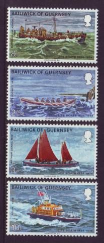 Guernsey postfris nrs. 84/87 