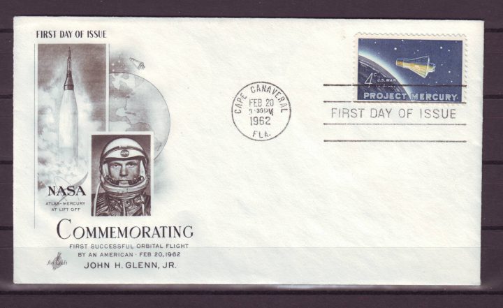 Ruimtevaart FDC50 USA