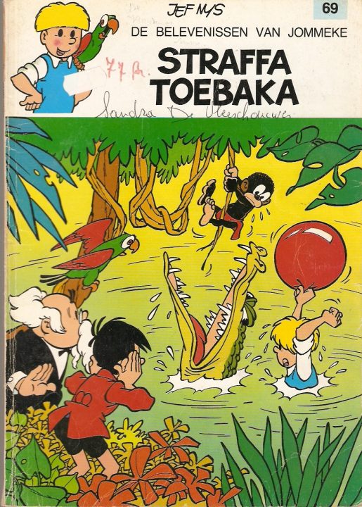 Jommeke 69 Straffa Toebaka