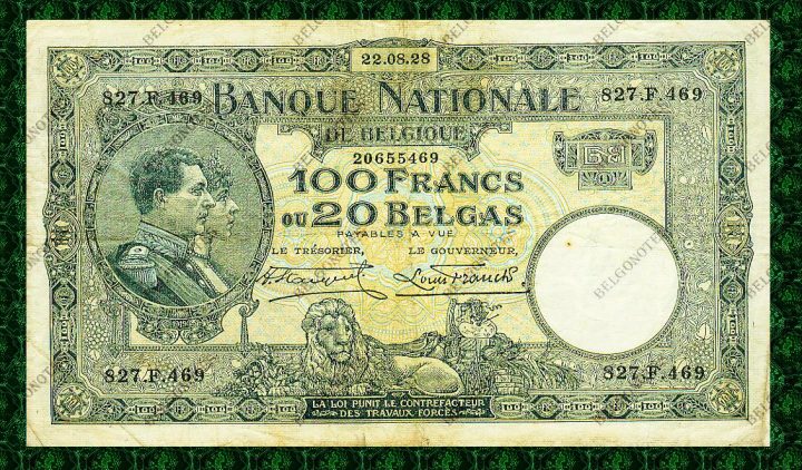 100 Francs Type Nat. reeks 1928*Lot 1902615469