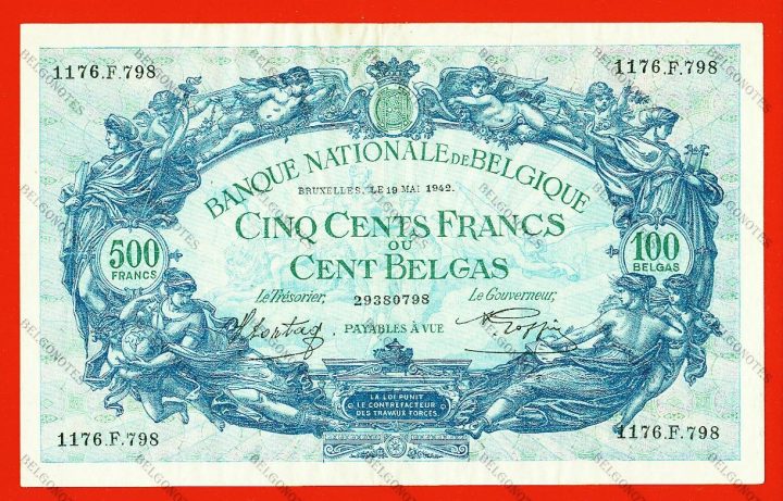 500 Francs Type '1887' 1942 * Lot 1902610798