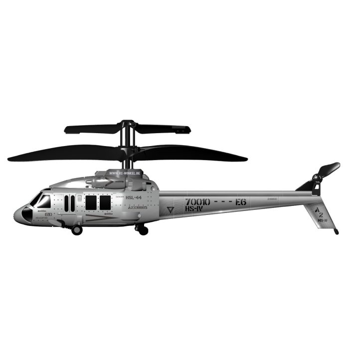 Silverlit PicooZ Black Hawk Grijs RC helicopter op afstandsbediening