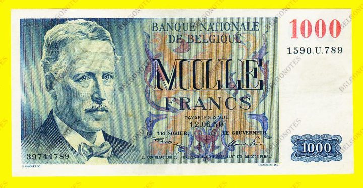 1000 Francs Type  Eeuwfeest 1950 * Lot 1902614789