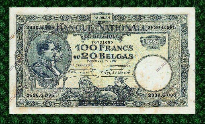 100 Francs Type Nat. reeks 1931*Lot 1902611085