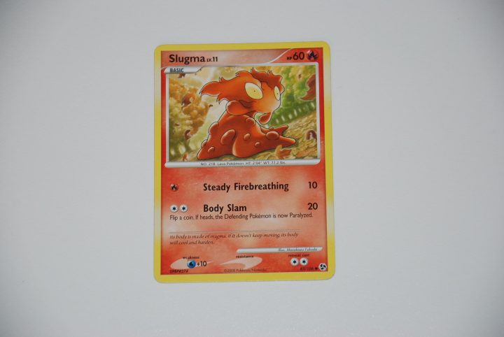 pokemon kaart slugma lv 11