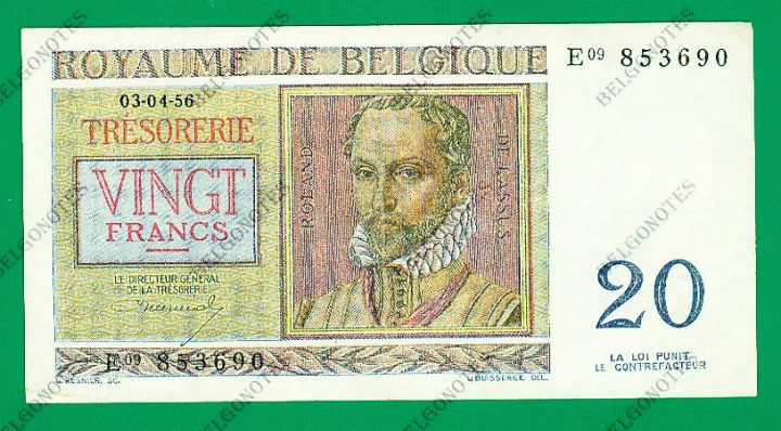 20 Francs type Regnier*03-04-1956*Lot 1902613690