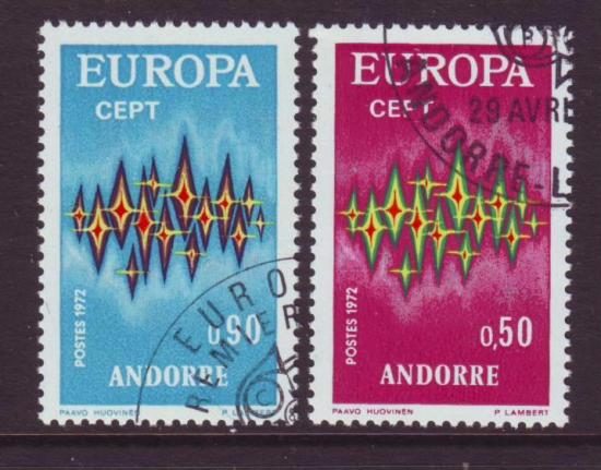 Europazegels gestempeld 3 