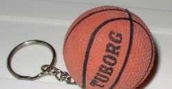 Sleutelhanger met orange balletje