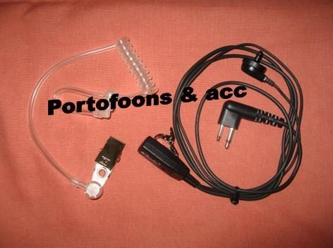 Beveiligings oortje Motorola GP300 CP040 XTN446 Headset 