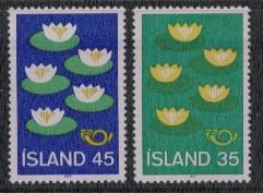Ysland yvertnrs: 473/74  postfris