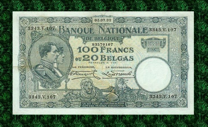 100 Francs Type Nat. reeks 1932*Lot 1902610107