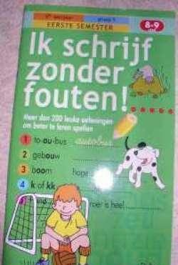 Schrijfoefenboek (8-9 j)