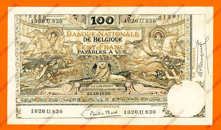 100 Francs Type Montald*07-06-1920*Lot 1902614830