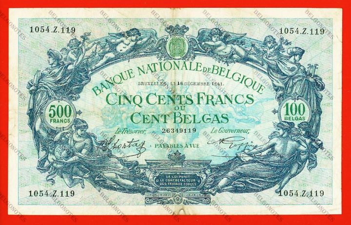 500 Francs Type '1887' 1941 * Lot 1902619119