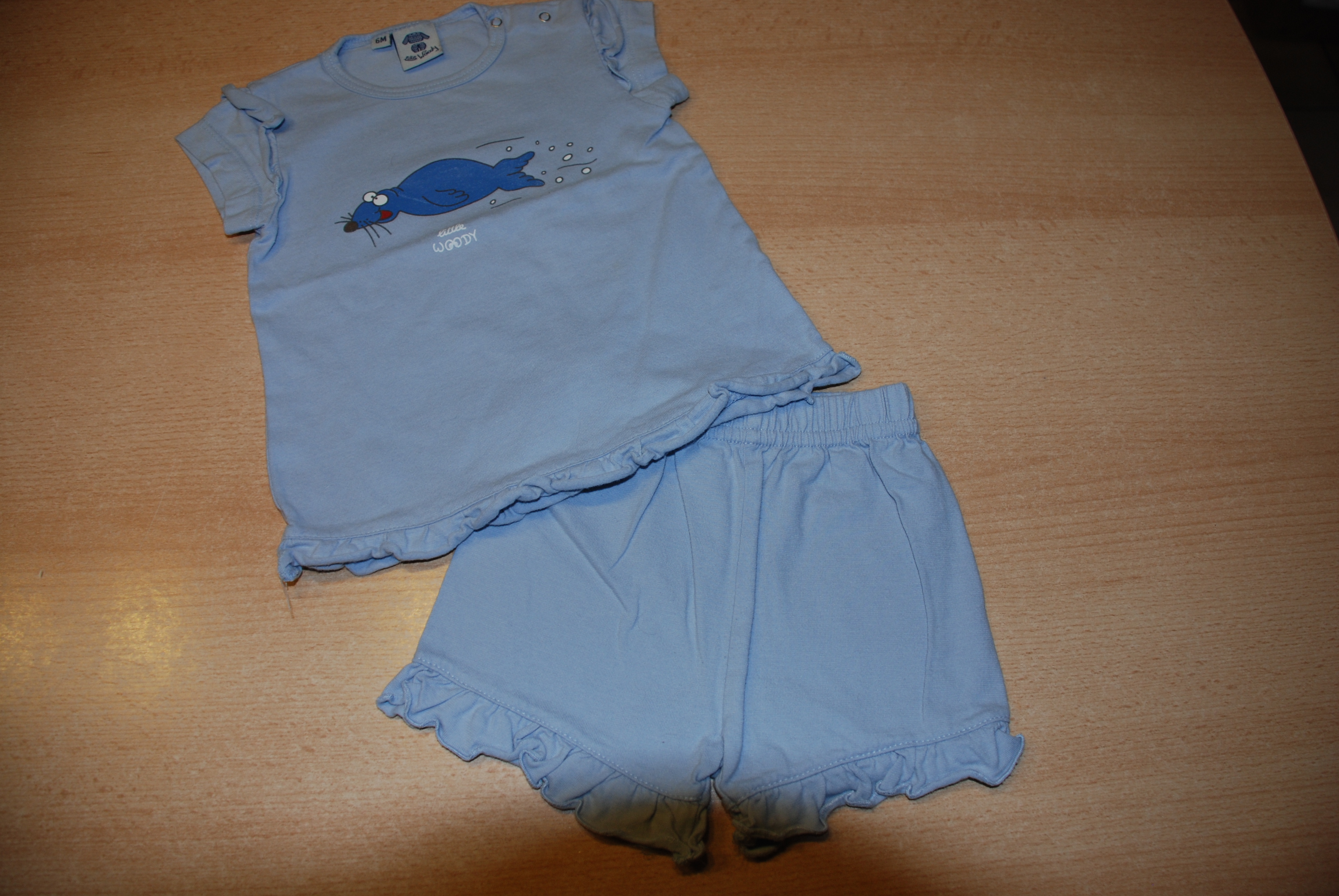 Pyjama LITTLE WOODY (68 of 6 maanden)
