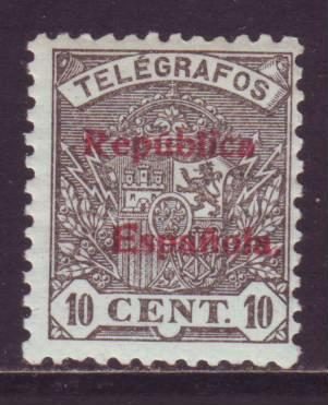 Spanje telegraafzegel nr. 67 
