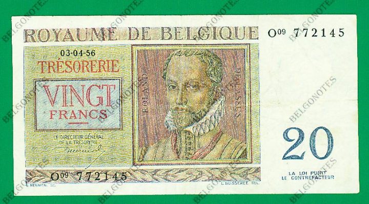 20 Francs type Regnier*03-04-1956*Lot 1902612145