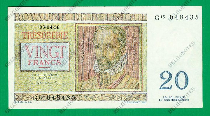 20 Francs type Regnier*03-04-1956*Lot 1902618435