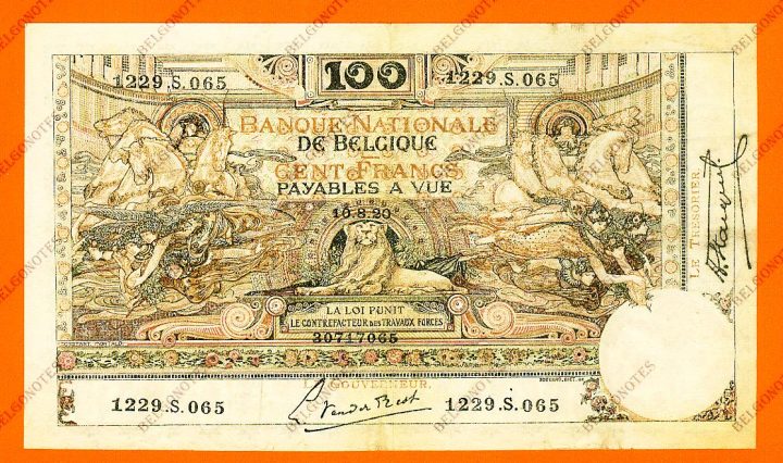 100 Francs Type Montald*10-08-1920*Lot 1902617065