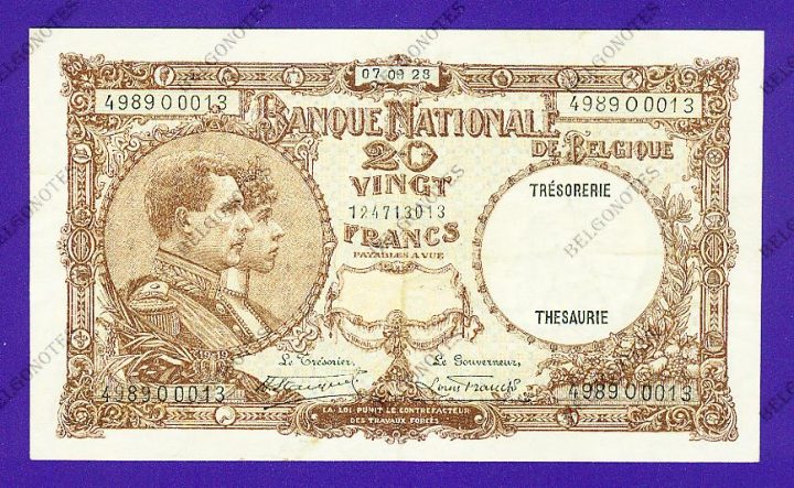 20 Francs Type '1919' *1928*Lot 1902610013