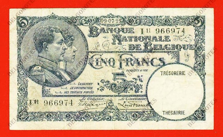 5 Francs Type '1919' *1929* Lot 1902616974