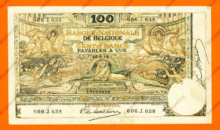 100 Francs Type Montald*19-09-1914*Lot 1902613638