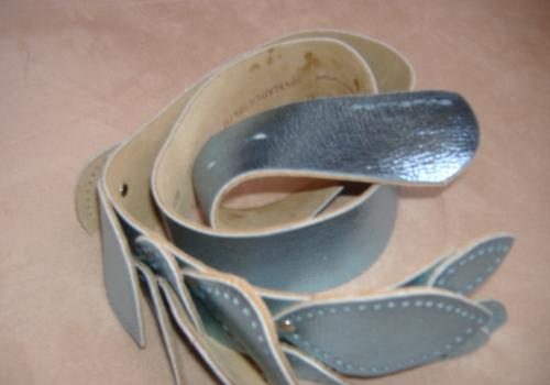 Riem FORNARINA "M"blauwzilver