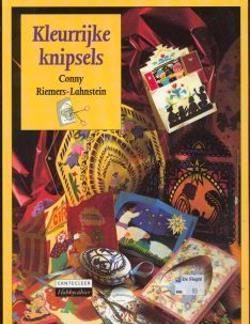 Kleurrijke knipsels, met patroonvel