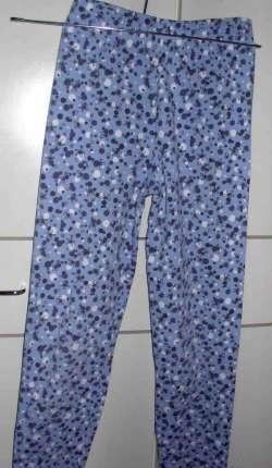 Blauwe bedrukte legging (8 jaar)