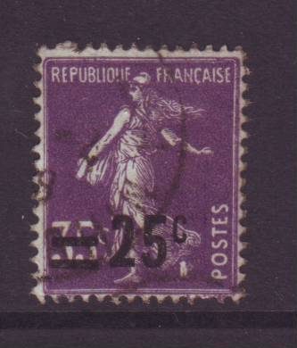 Frankrijk gestempeld nr. 218