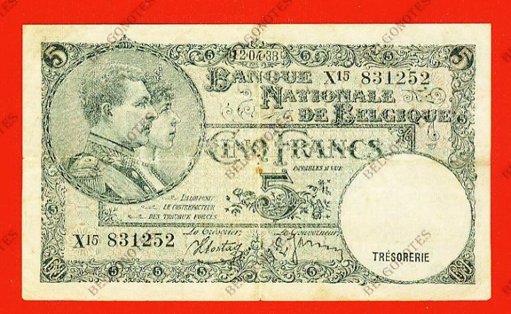5 Francs Type '1919' *1938*Lot 1902611252