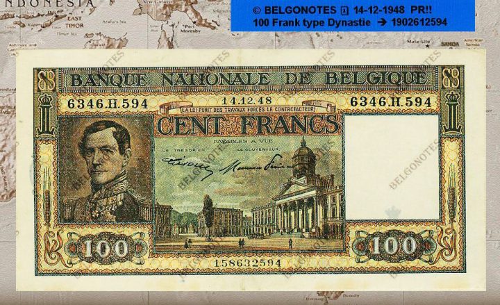 100 Francs Type Dynastie **ZFR**1948** Lot 1902612594