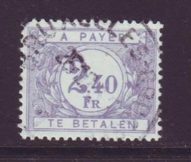 België takszegel nr. 58 