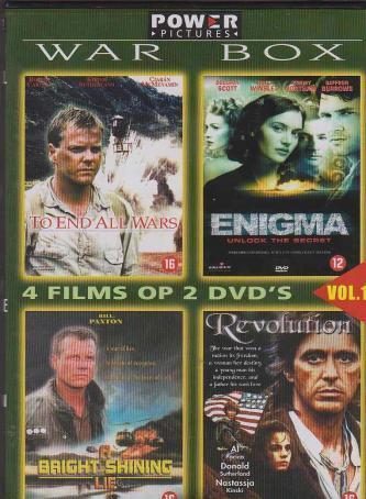 War Box, 4 films op 2 DVD