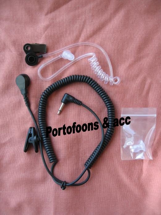 Oortje voor Motorola luidspreker microfoon PMR446 ( MP3 ) 