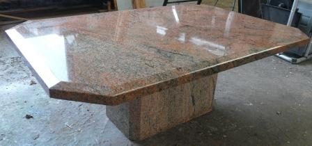 granieten salontafel 