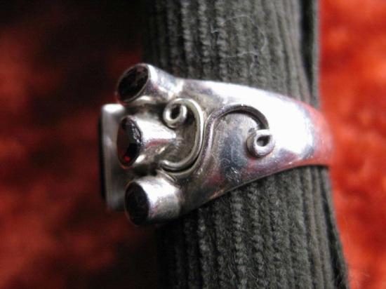 zilveren ring 