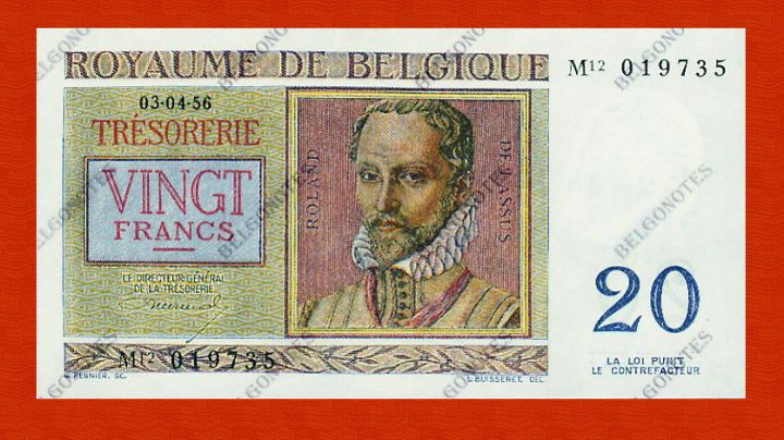 20 Francs Type Regnier **UNC**1956** Lot 1902619735
