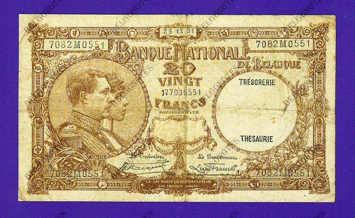 20 Francs Type '1919' *1931*Lot 1902610551
