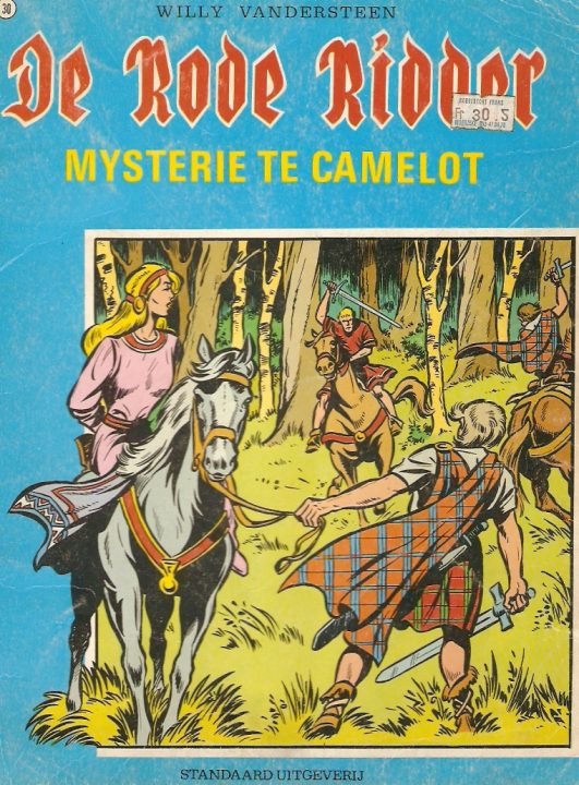 De rode ridder 30 Mysterie te Camelot